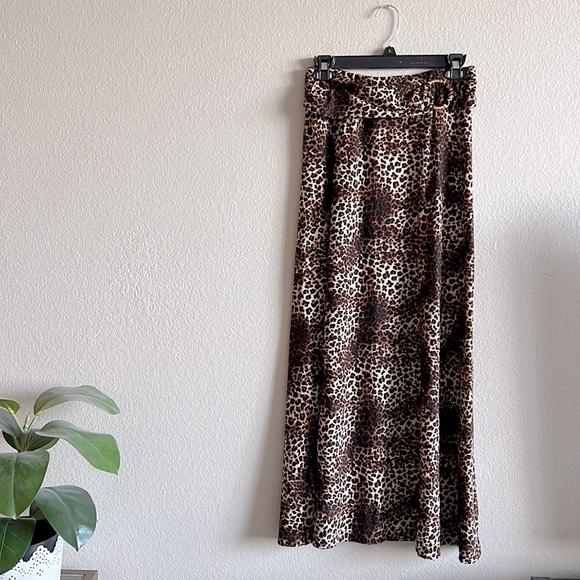 Robert Louis Dresses & Skirts - Leopard maxi skirt